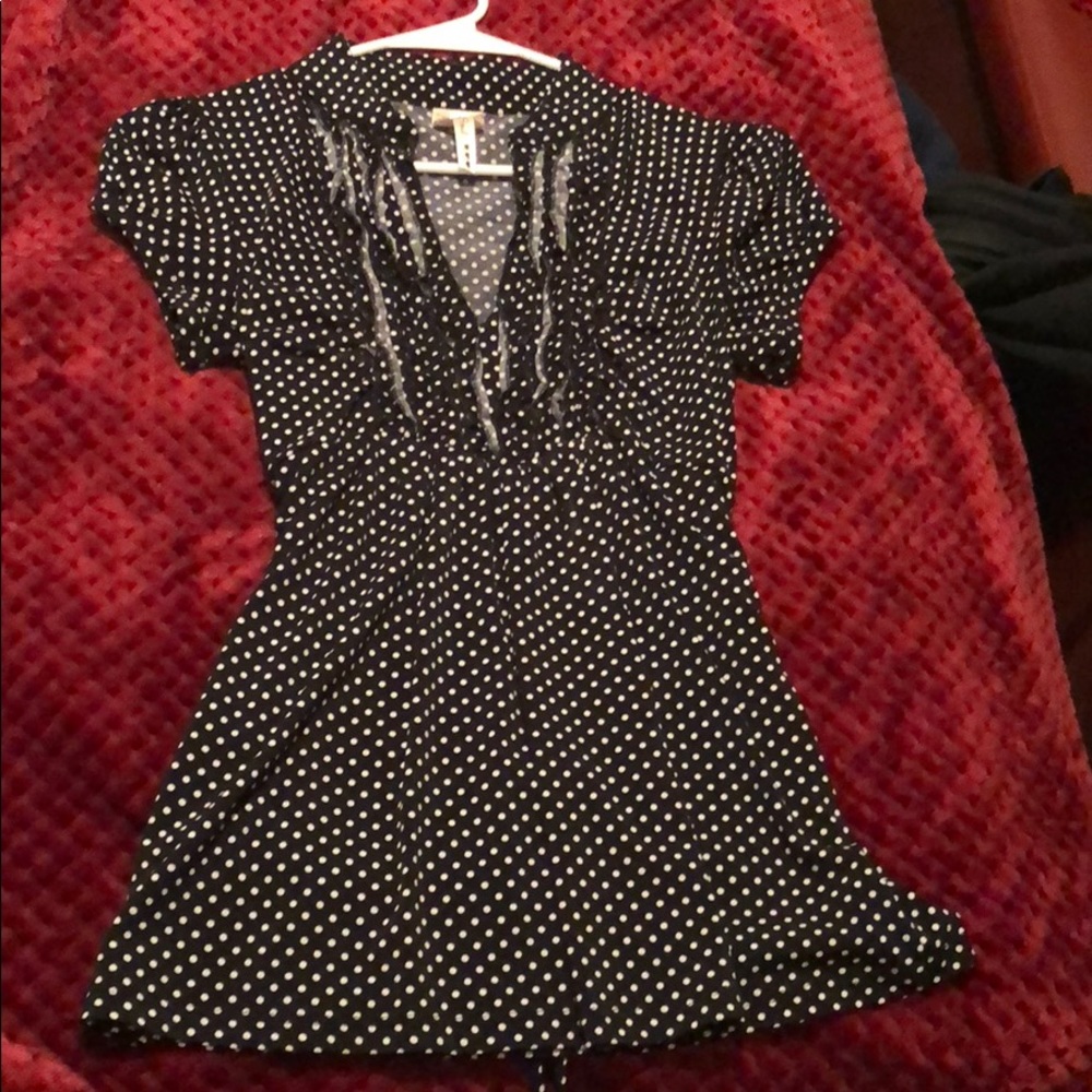 Polka dot top